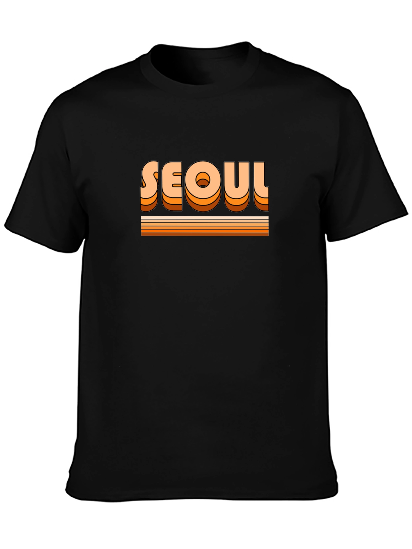 Retro Seoul Graphic Tee - Classic Style