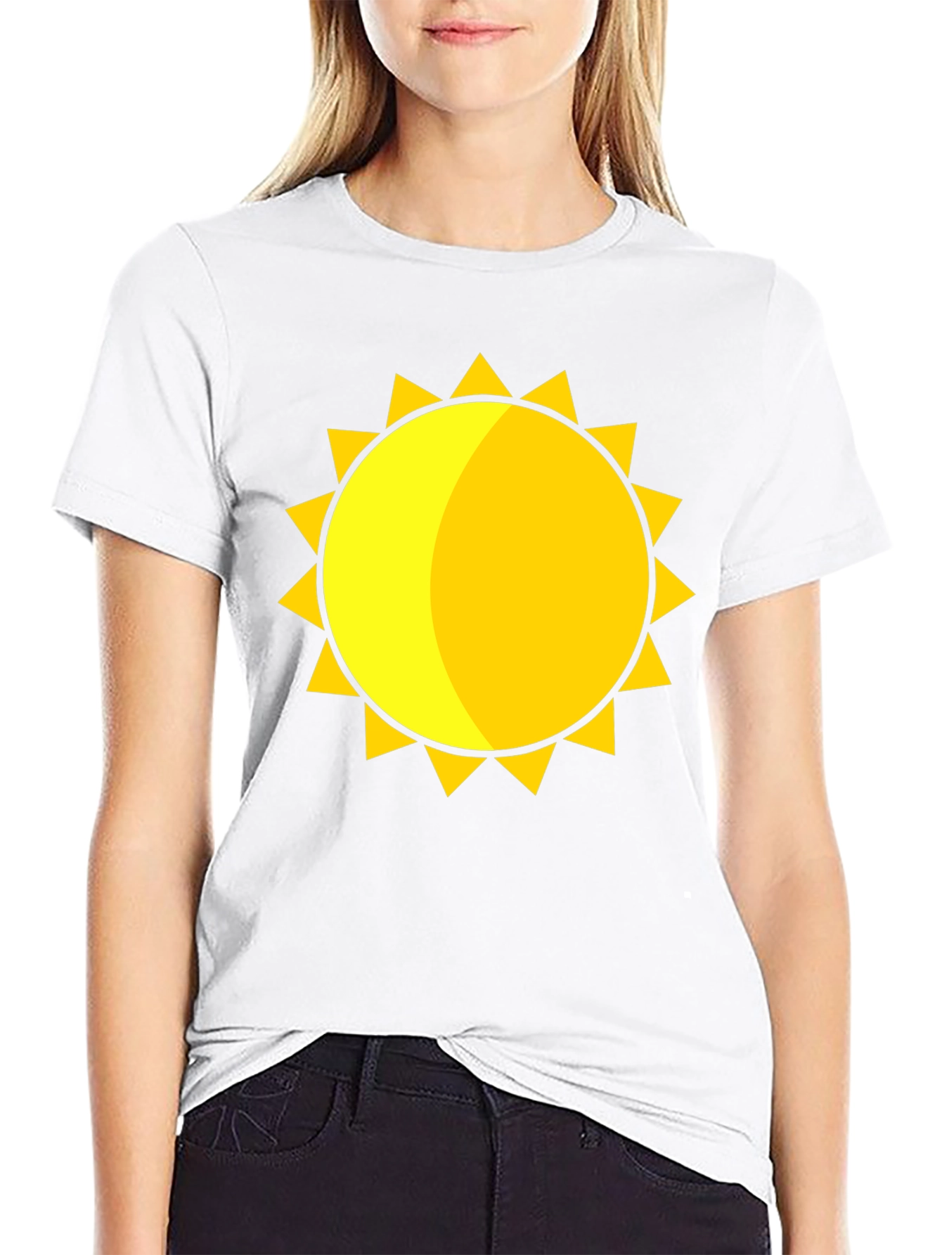 Sunny Graphic Black T-Shirt