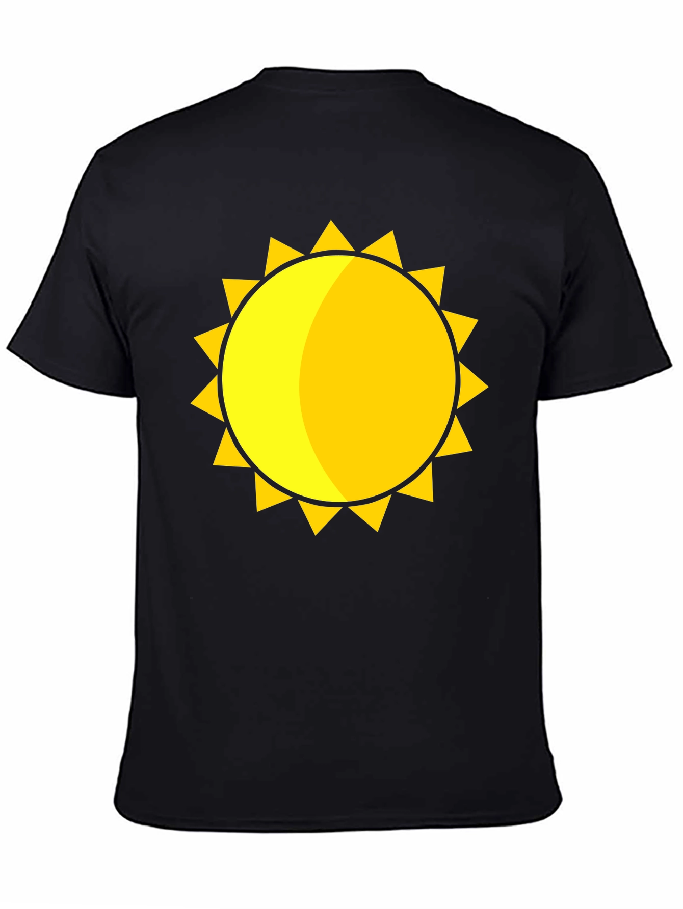 Sunny Graphic Black T-Shirt