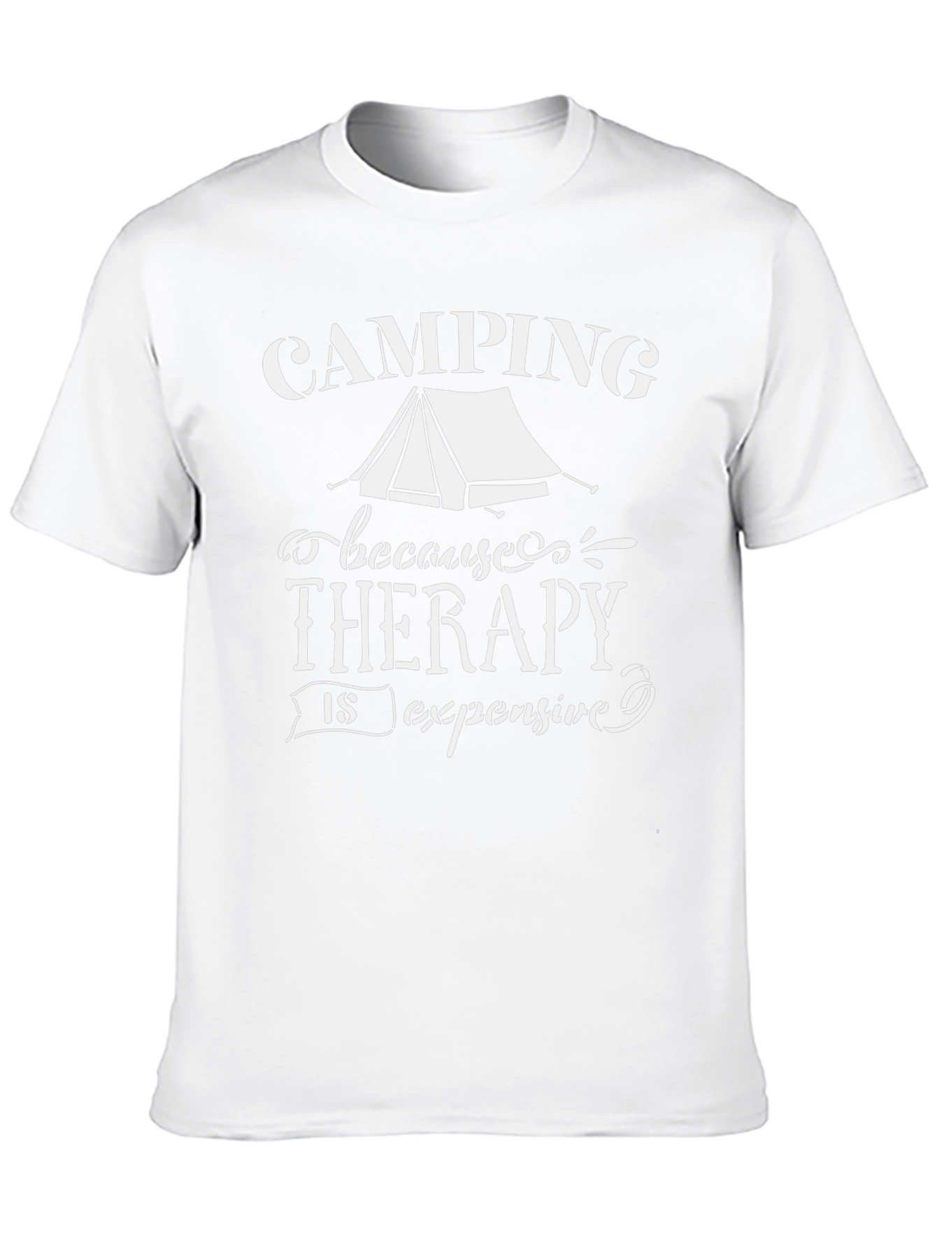 Camping Therapy T-Shirt - Funny Outdoor Apparel