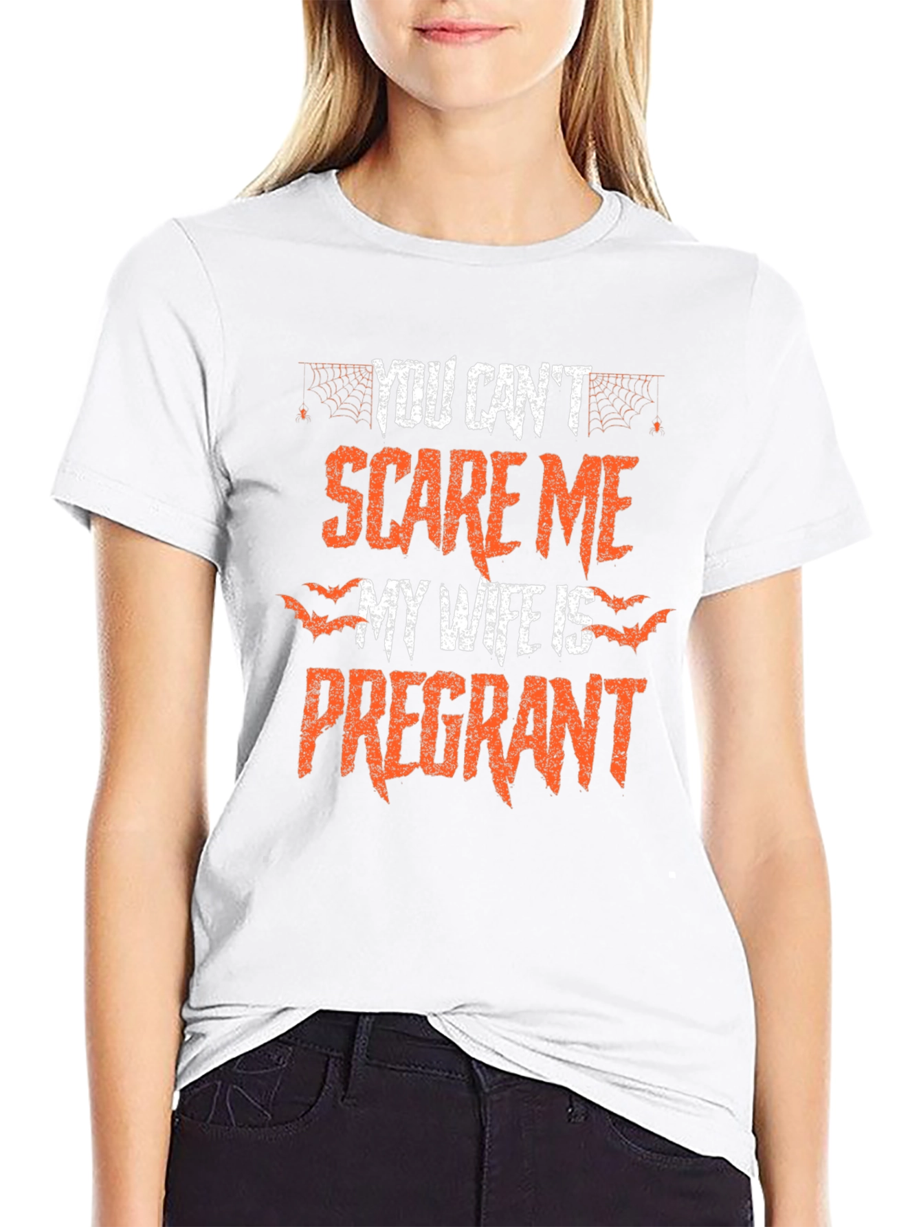 Funny Halloween Pregnancy T-Shirt for Dads