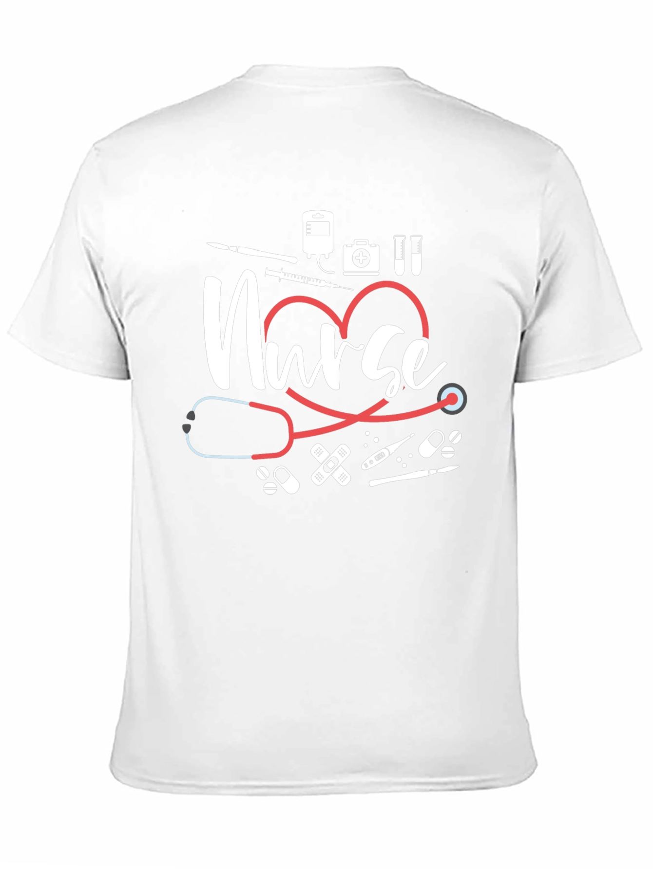 Nurse Heartbeat T-Shirt - Medical Professional Tee