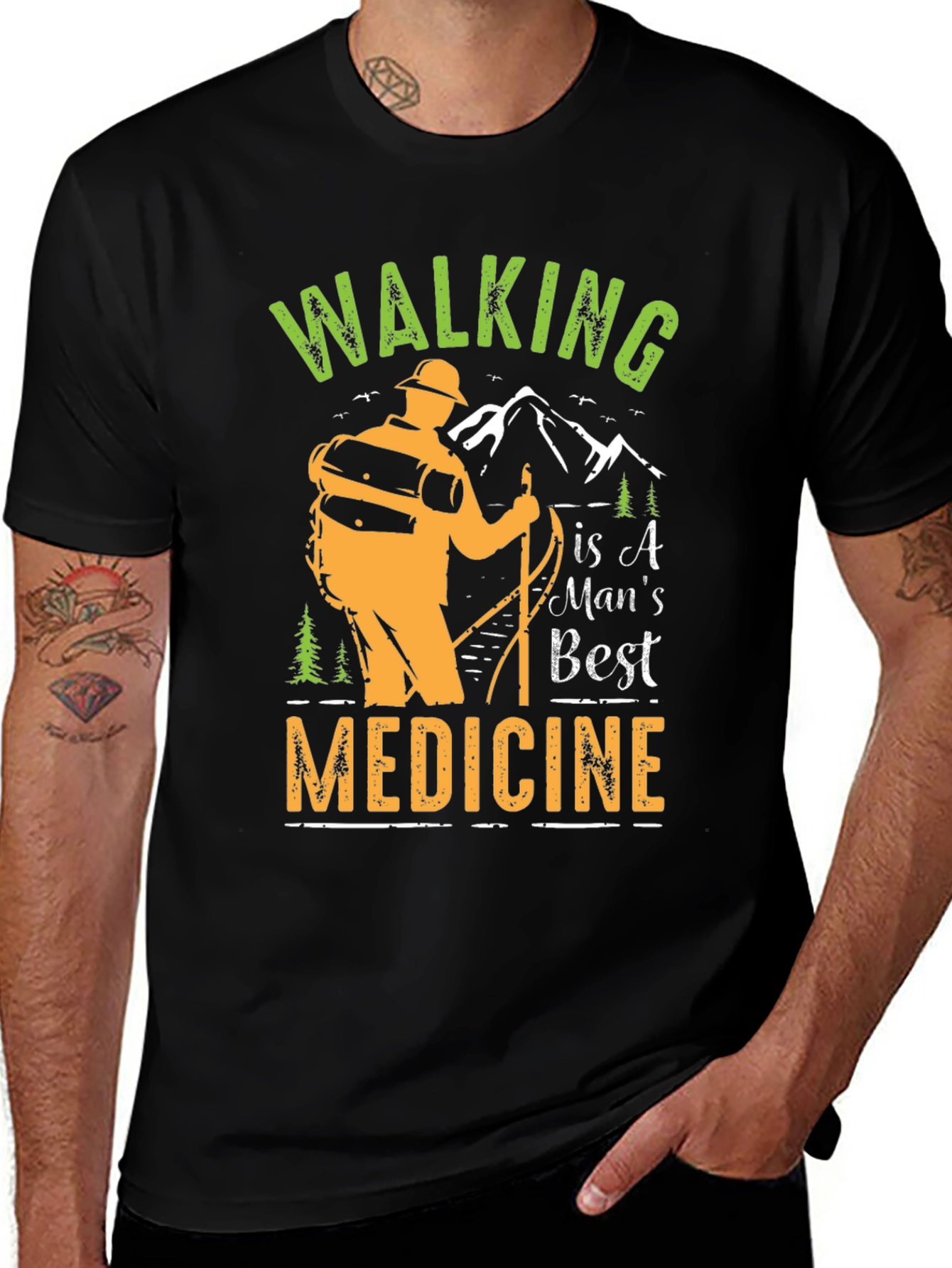 Walking is Medicine T-Shirt