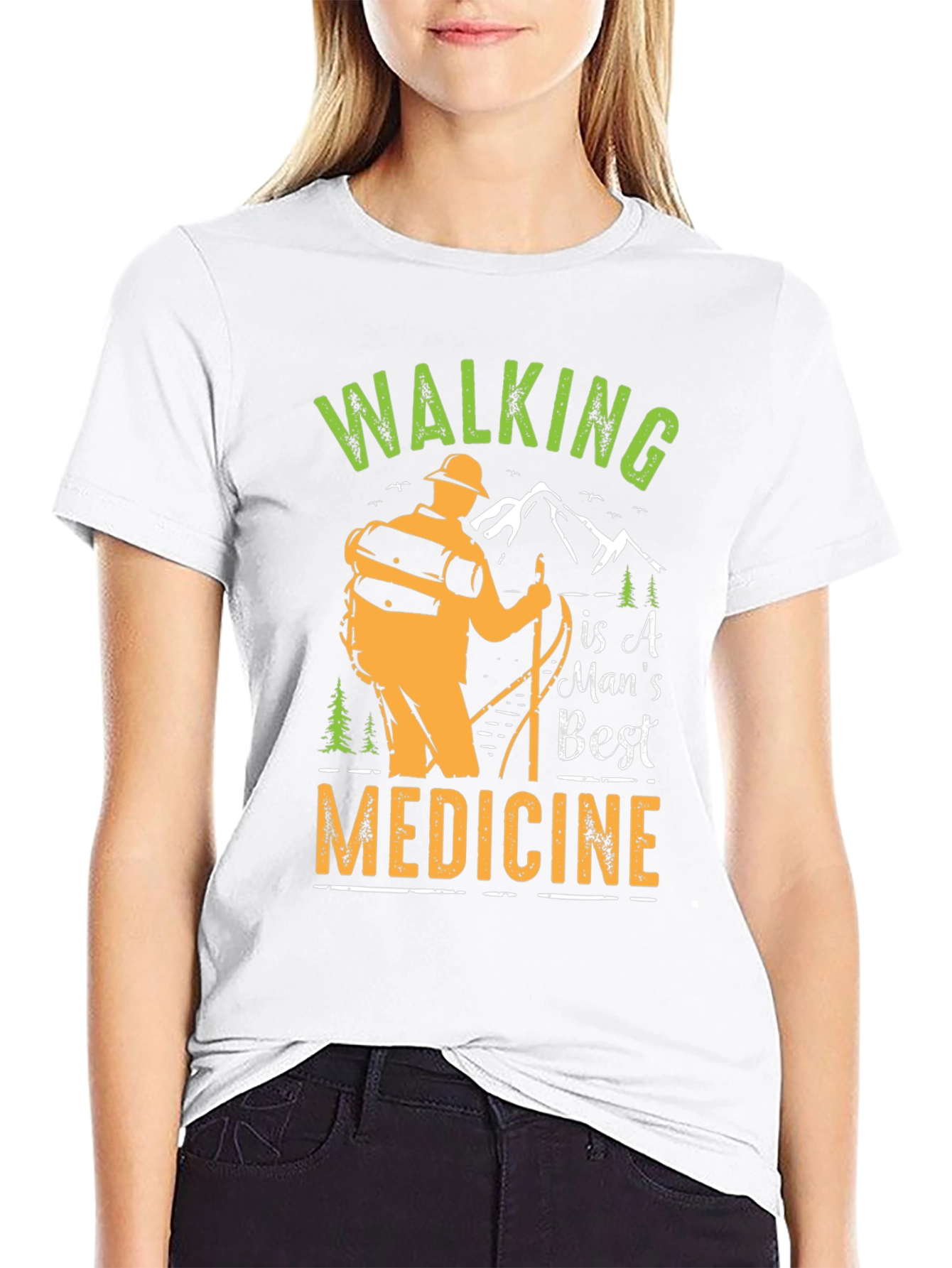 Walking is Medicine T-Shirt