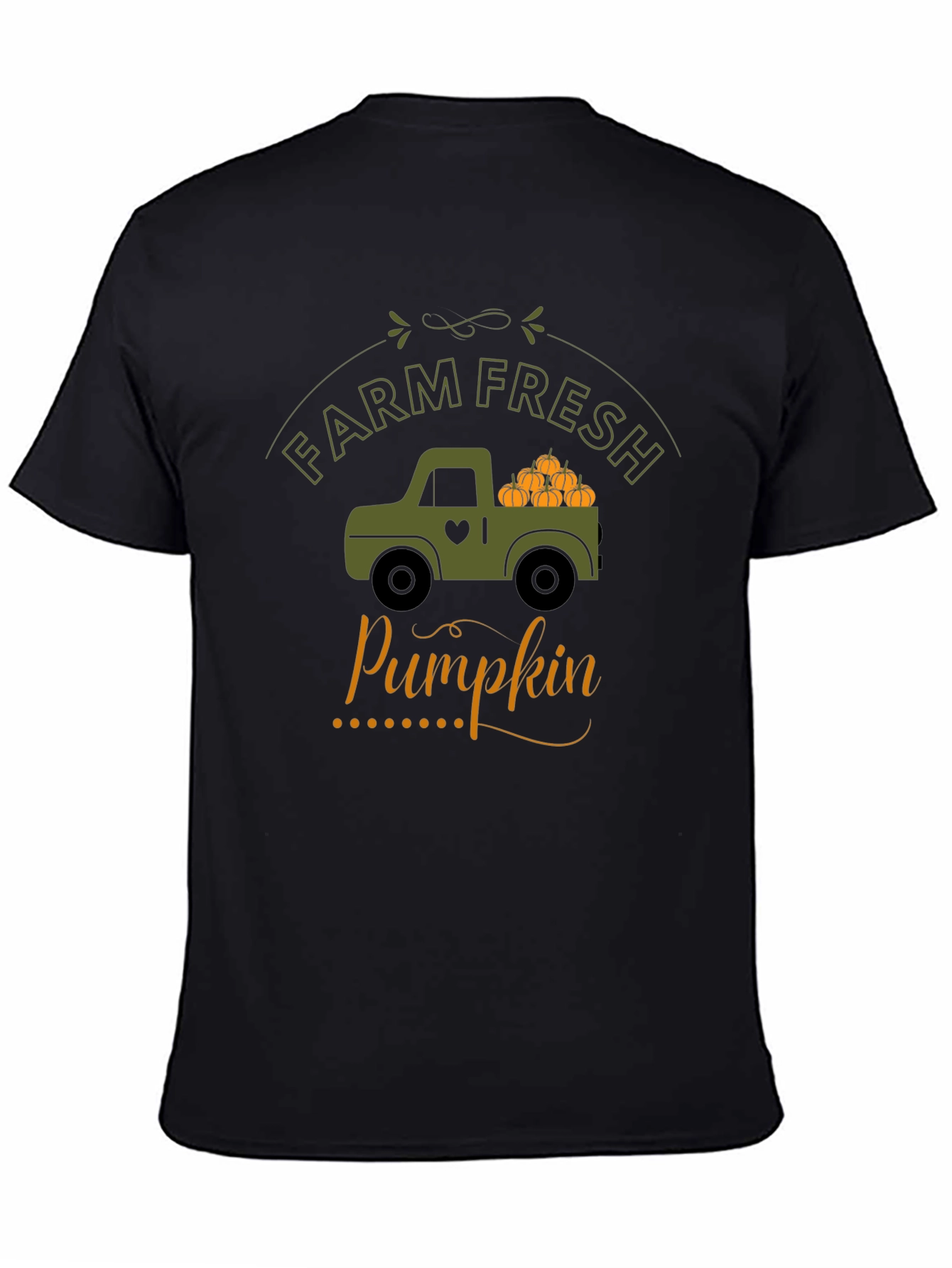 Farm Fresh Pumpkin Truck T-Shirt - Fall Harvest Tee