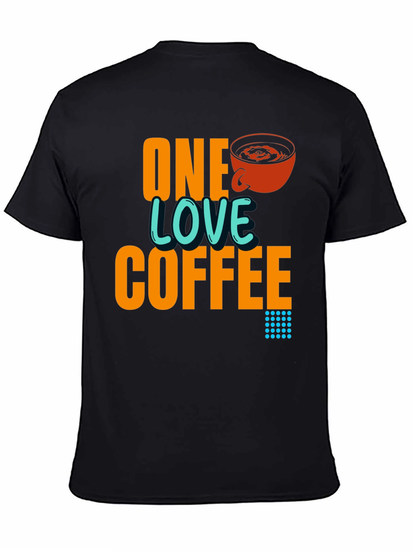 One Love Coffee Graphic Print T-Shirt