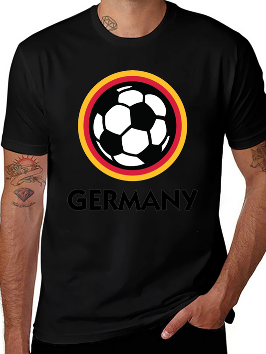 Germany Soccer Fan T-Shirt - Black