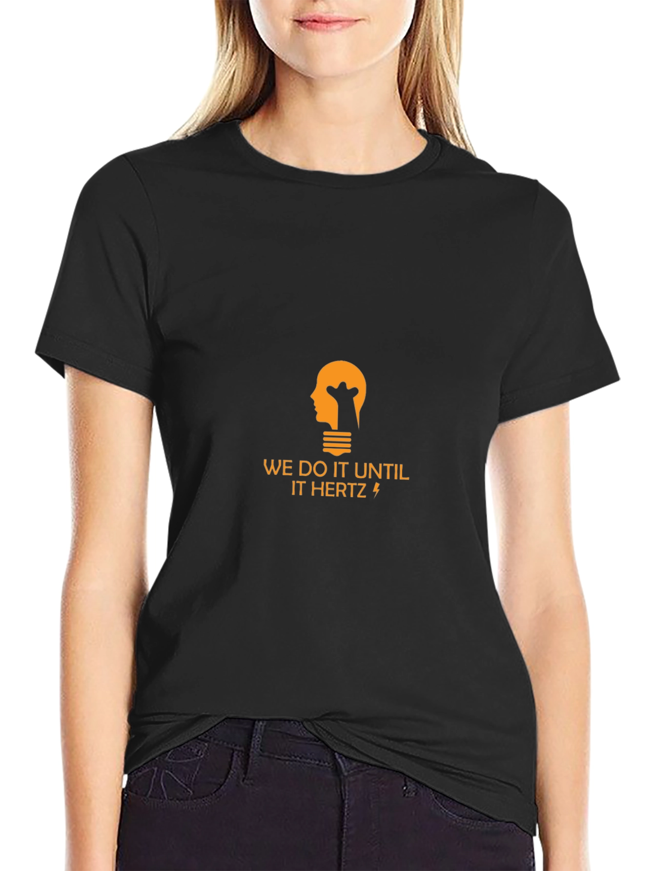 Mens We Do It Until It Hertz Graphic T-Shirt