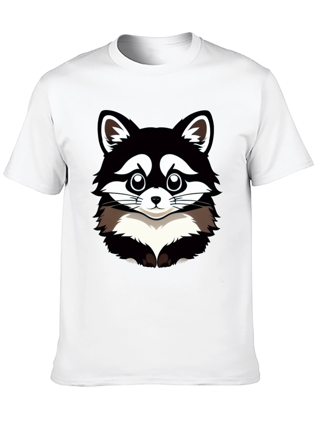 Raccoon Graphic T-Shirt - Mens Black Tee