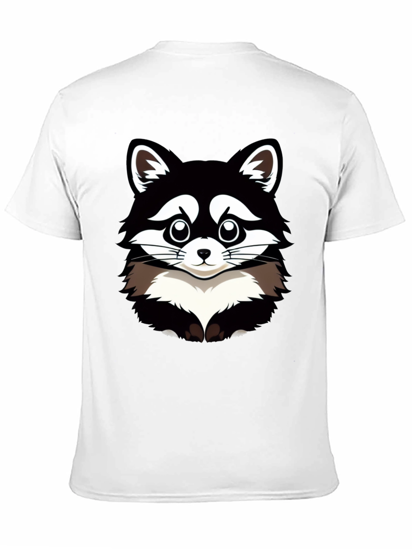Raccoon Graphic T-Shirt - Mens Black Tee