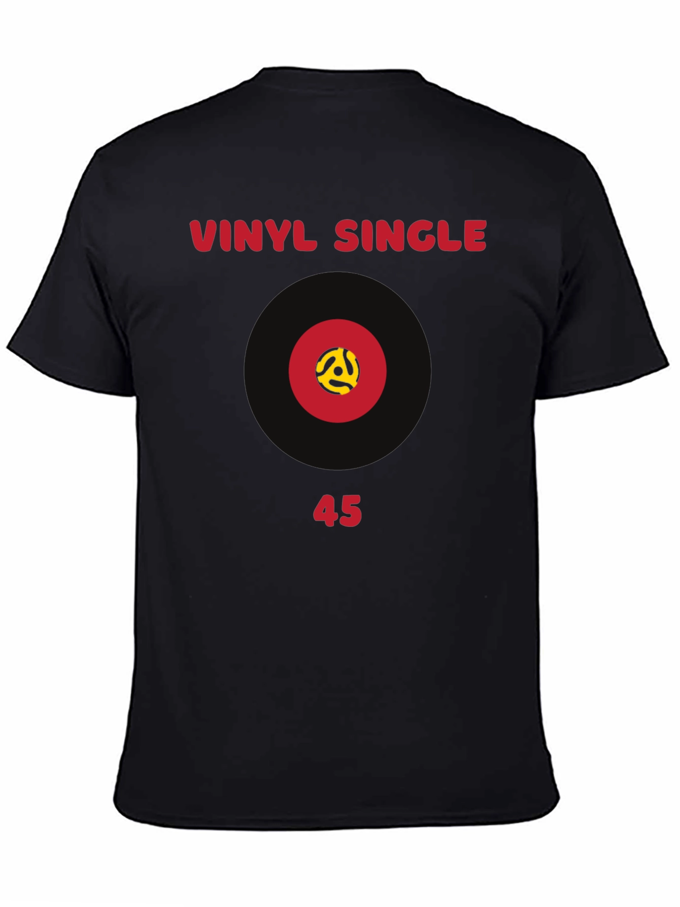 Vinyl Single 45 RPM Record T-Shirt