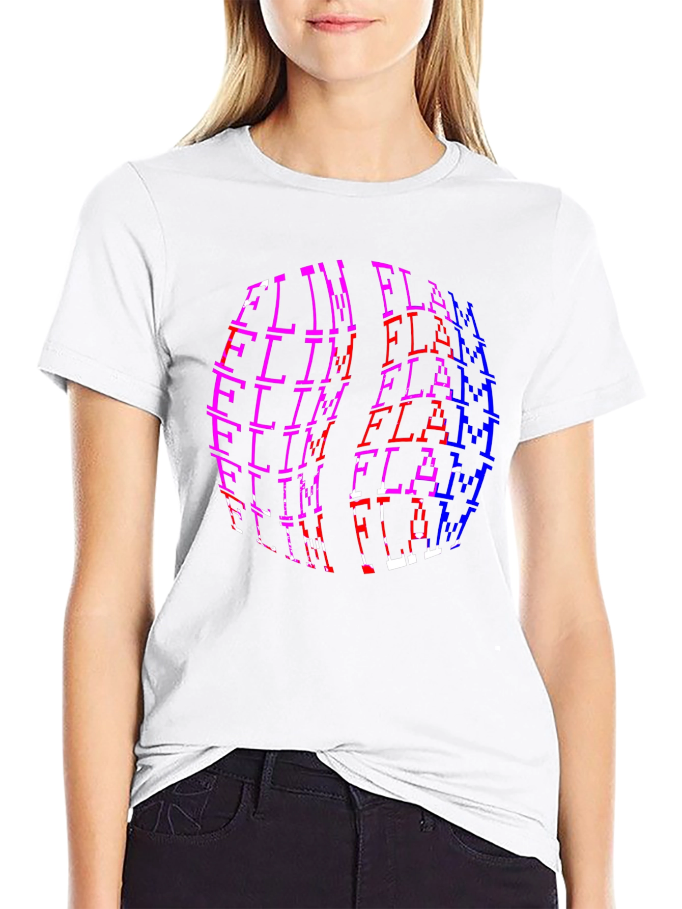 Flim Flam Pixelated T-Shirt