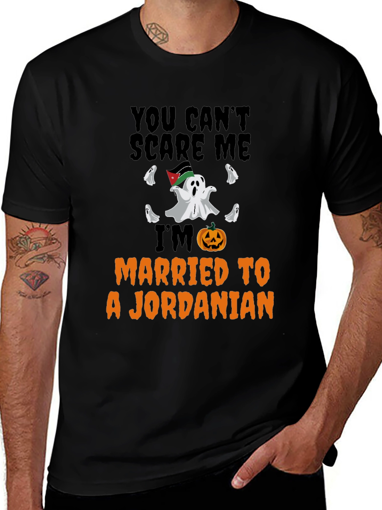 Jordanian Spouse Halloween T-Shirt