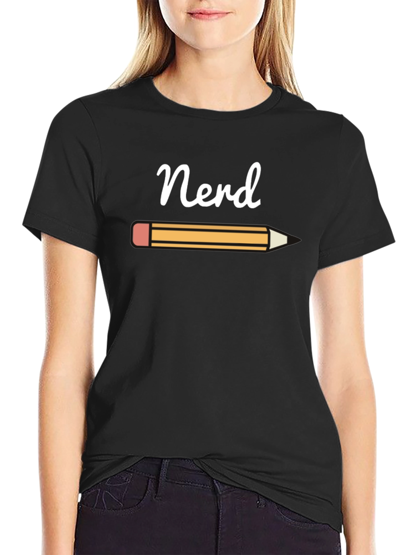 Nerd Pencil Graphic T-Shirt - Geek Chic Apparel