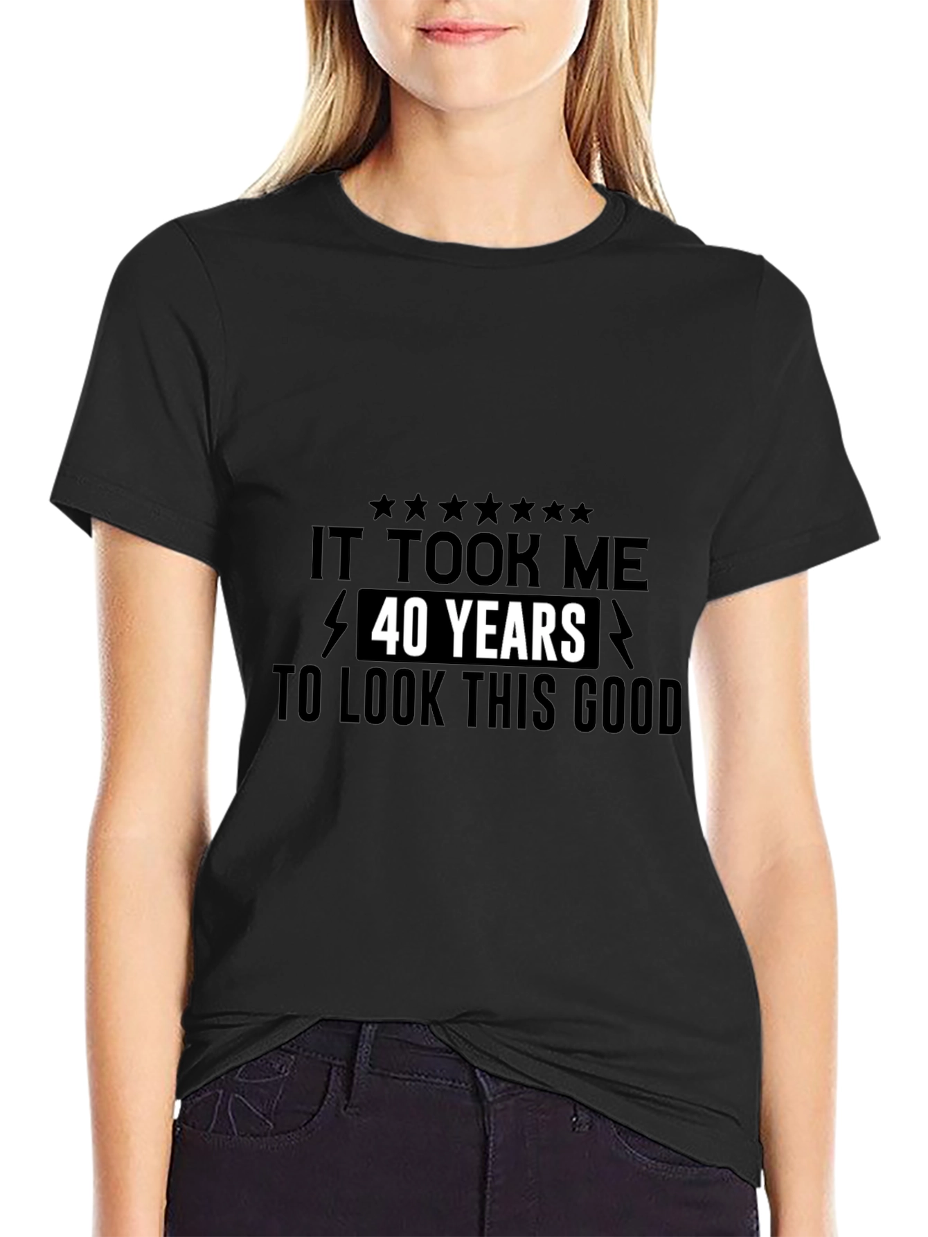 Funny 40th Birthday T-Shirt - Look This Good