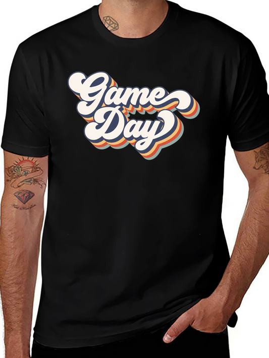 Game Day Retro T-Shirt - Vintage Style Tee