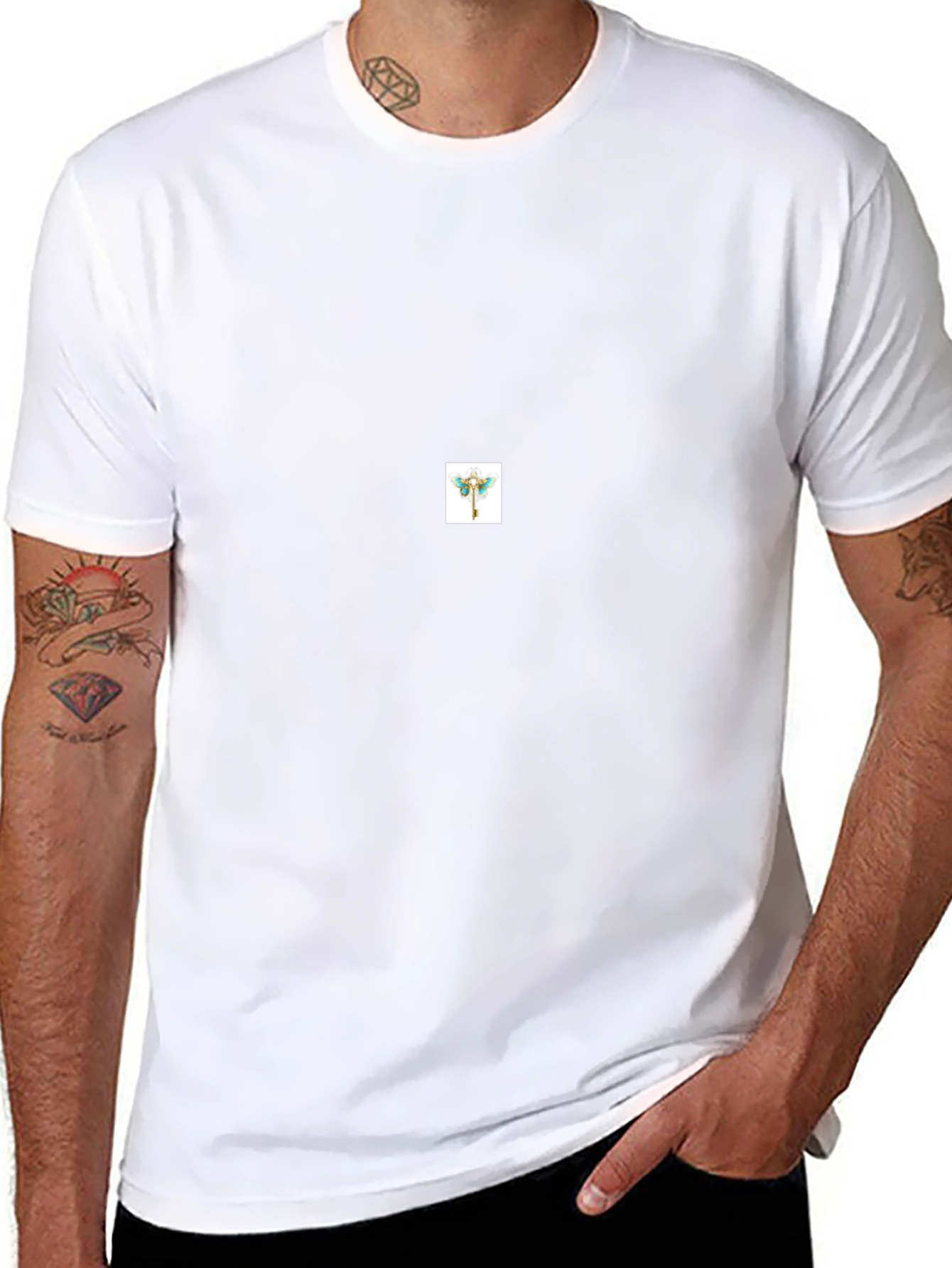 Black Graphic Tee