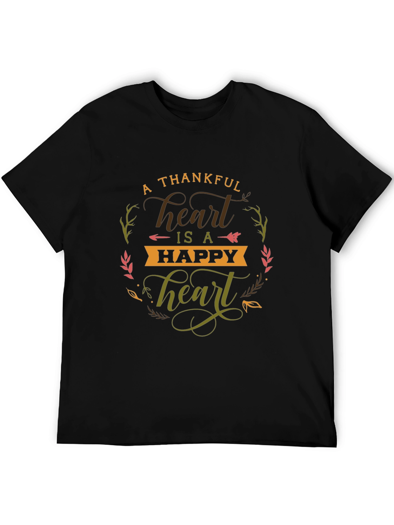Thankful Heart Happy Heart T-Shirt