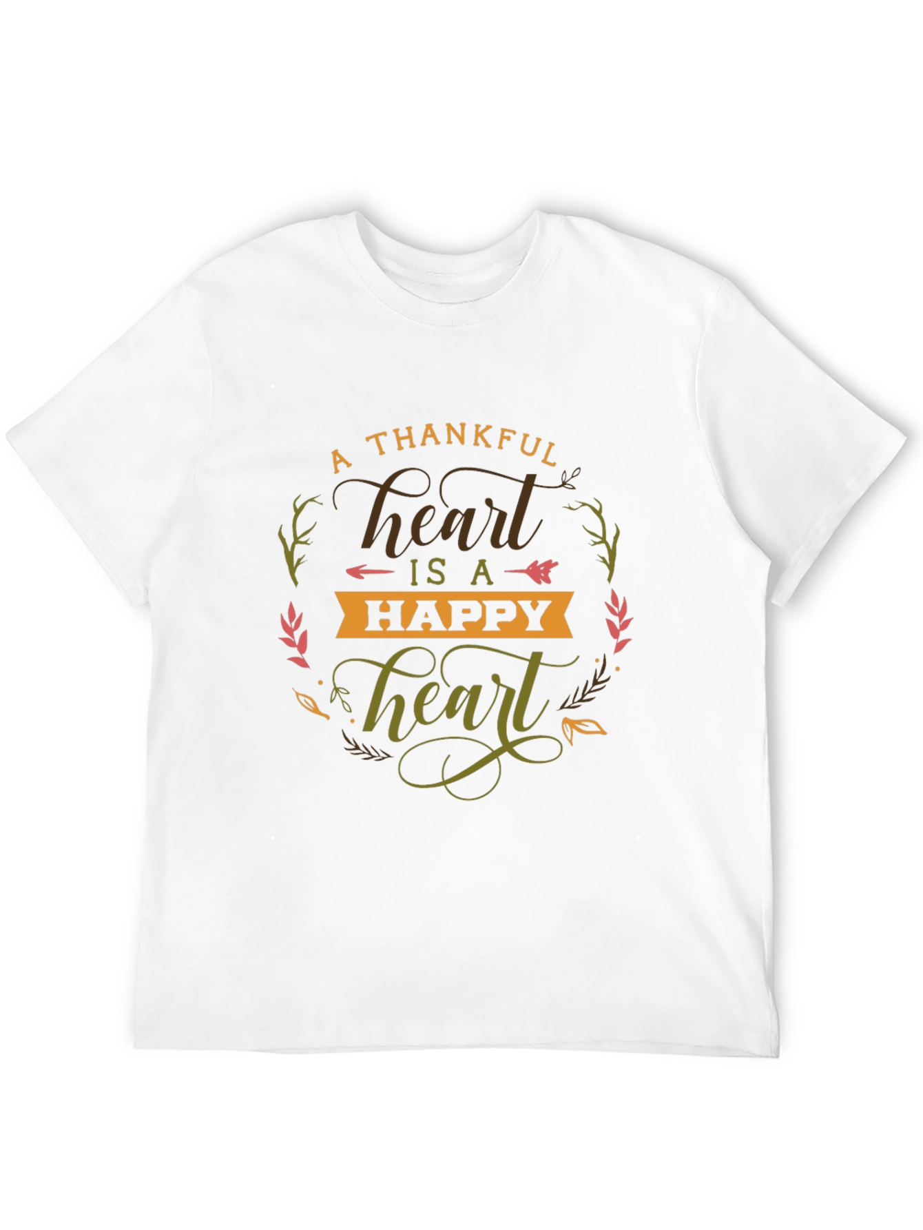 Thankful Heart Happy Heart T-Shirt