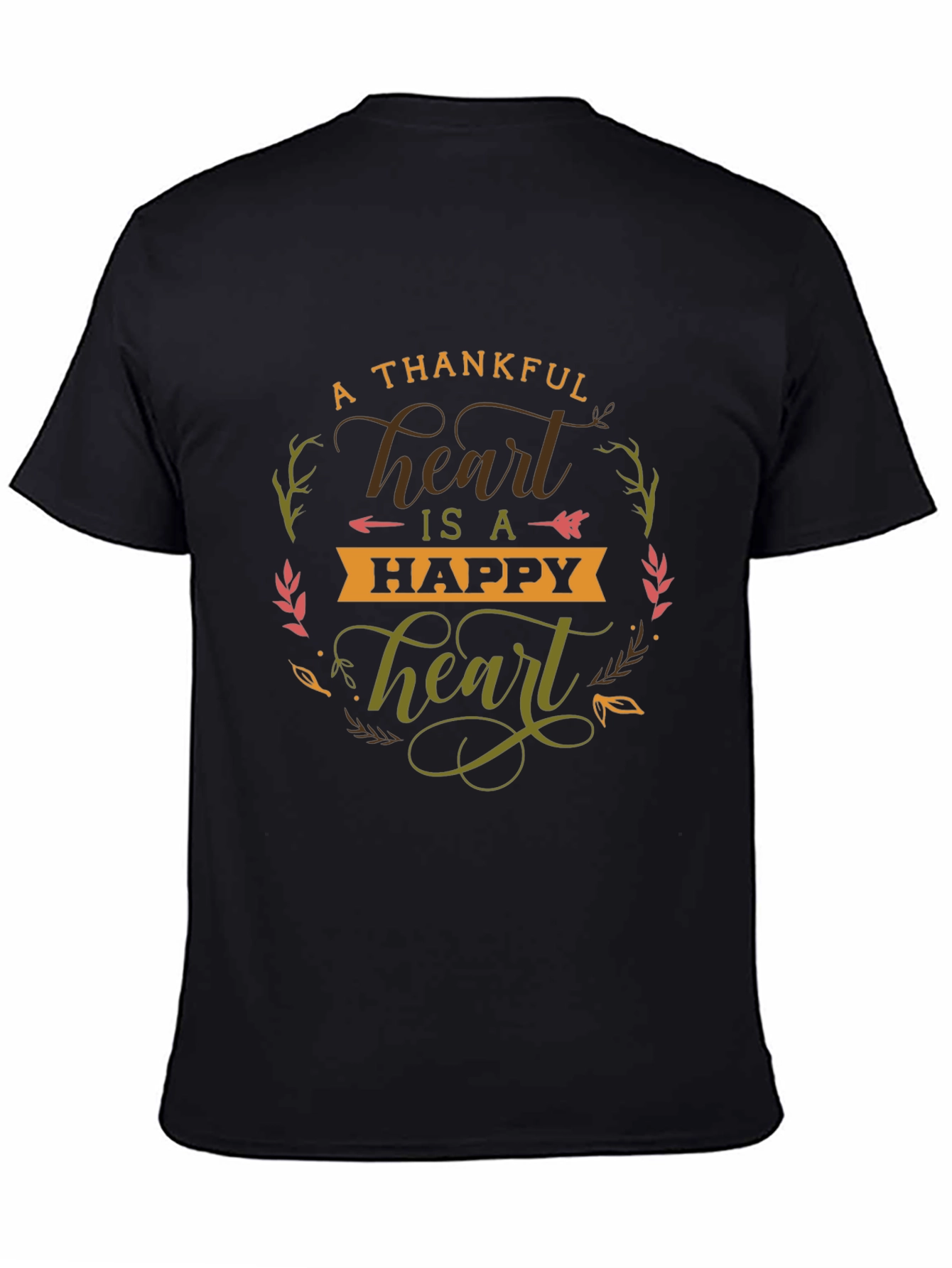 Thankful Heart Happy Heart T-Shirt
