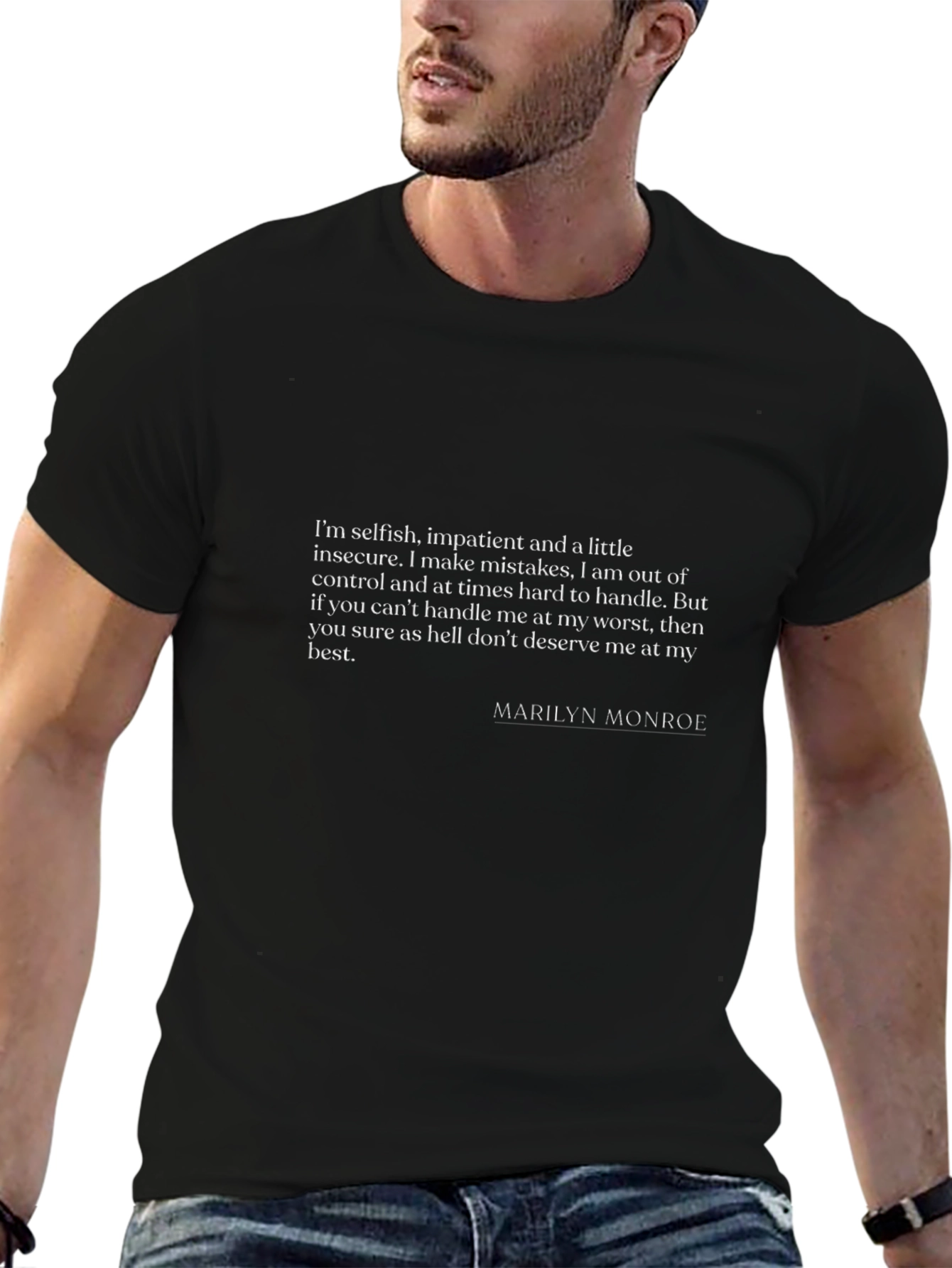 Marilyn Monroe Quote T-Shirt