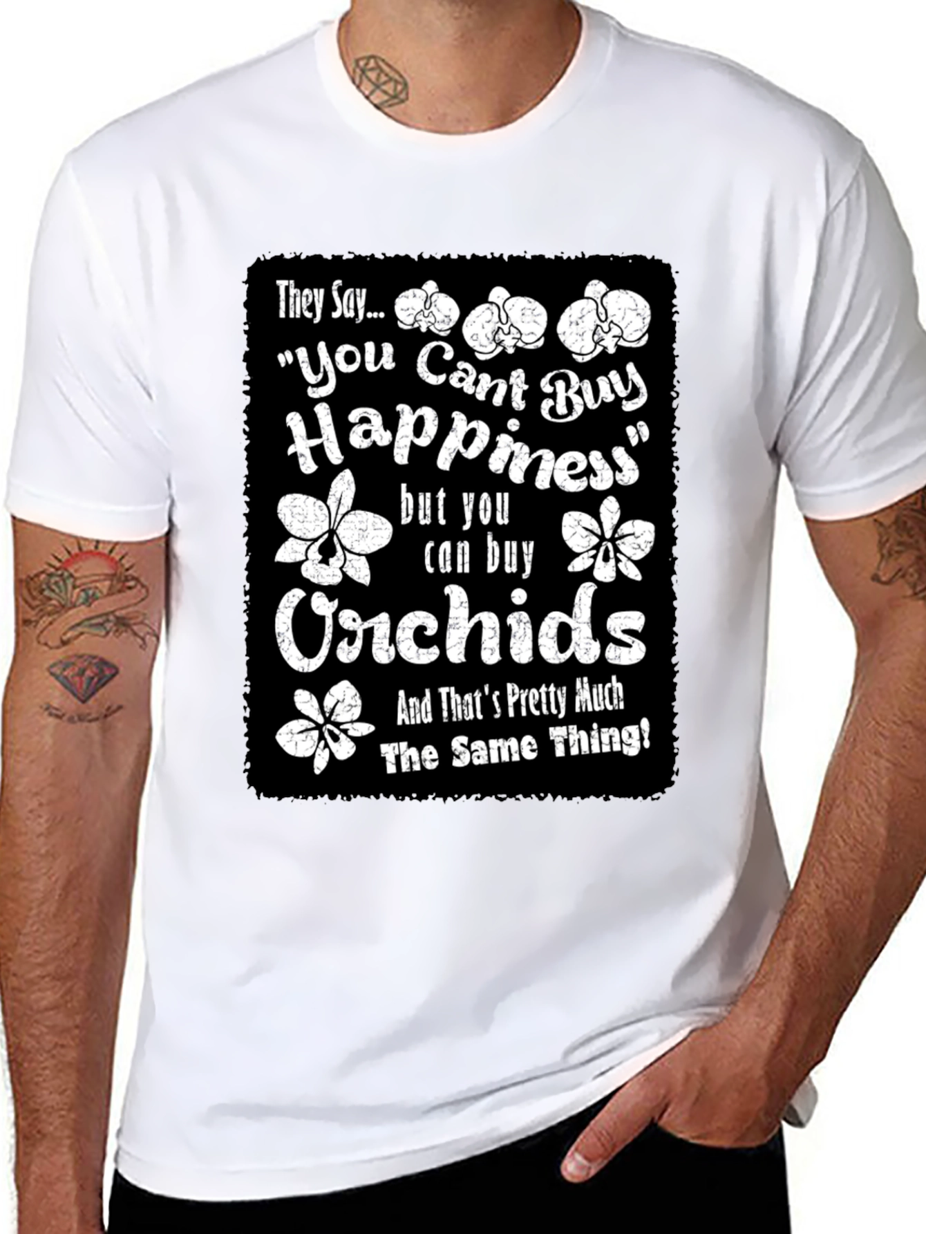 Orchids Happiness T-Shirt
