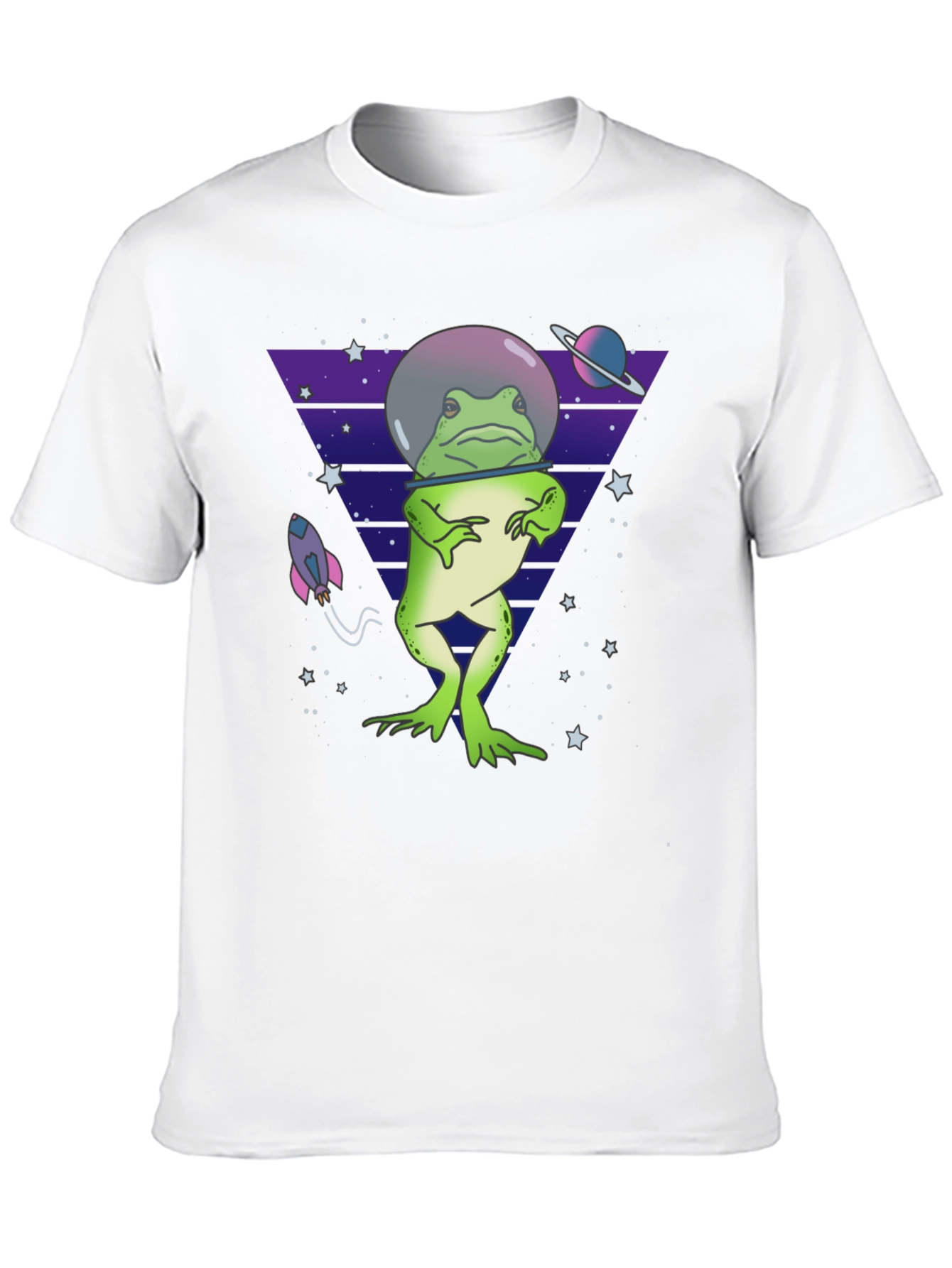 Space Frog T-Shirt - Quirky & Fun Design