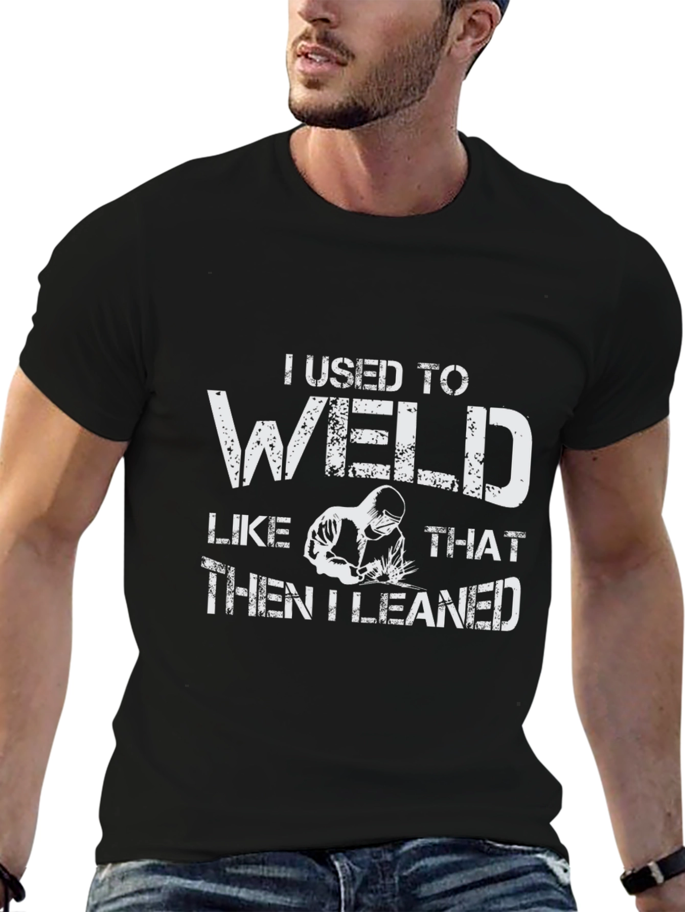 I Used To Weld T-Shirt - Funny Welder Tee