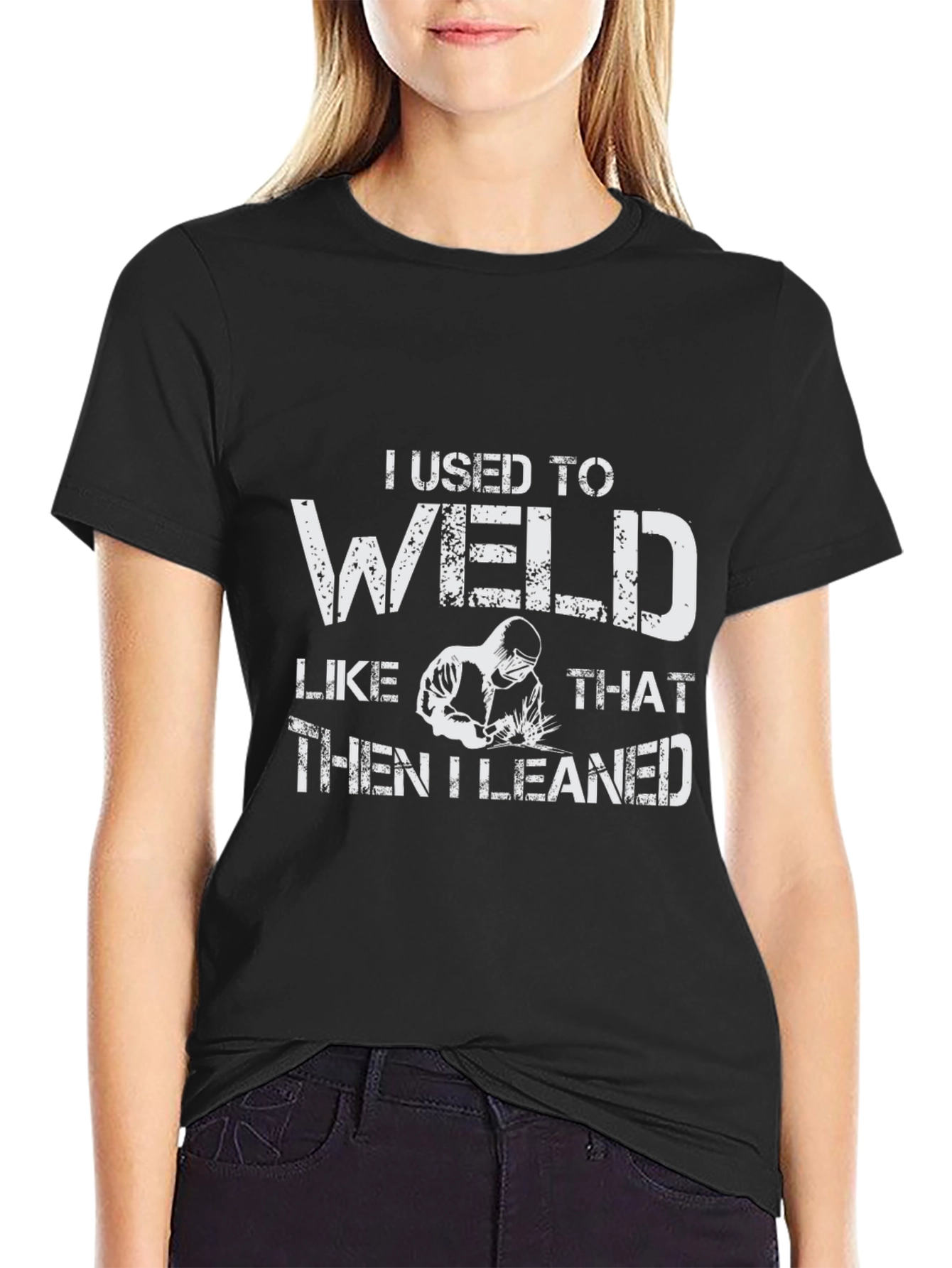 I Used To Weld T-Shirt - Funny Welder Tee