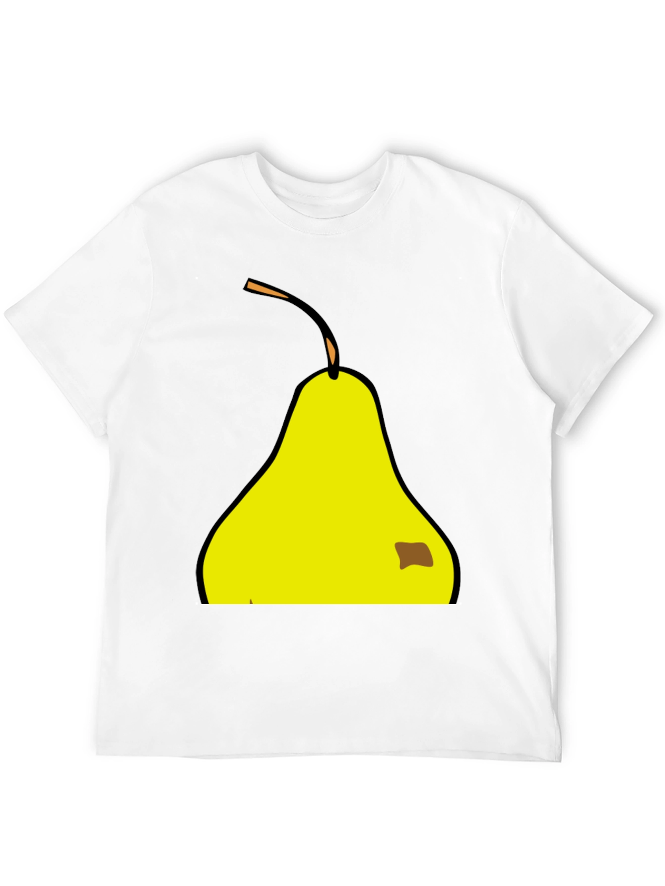 Pear Graphic T-Shirt - Funny Fruit Tee