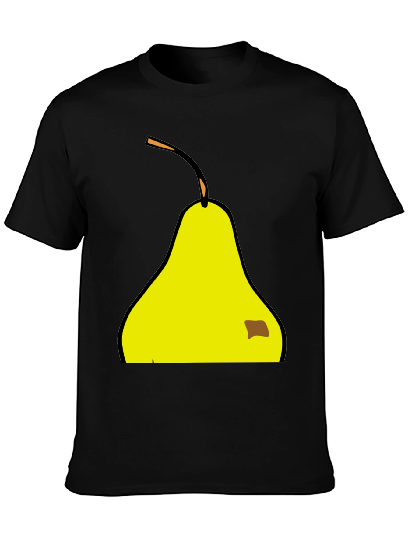 Pear Graphic T-Shirt - Funny Fruit Tee
