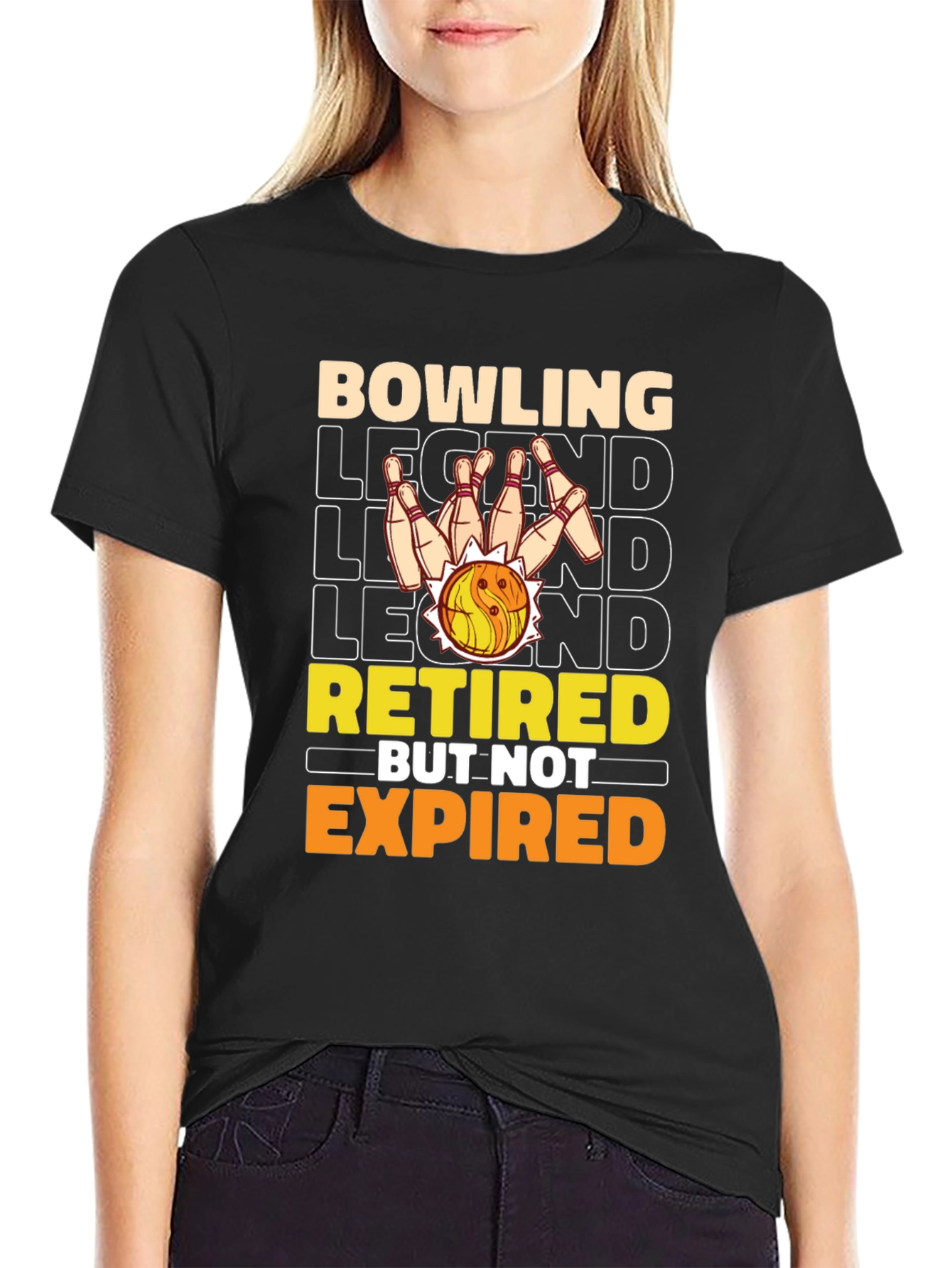 Bowling Legend Retired But Not Expired T-Shirt