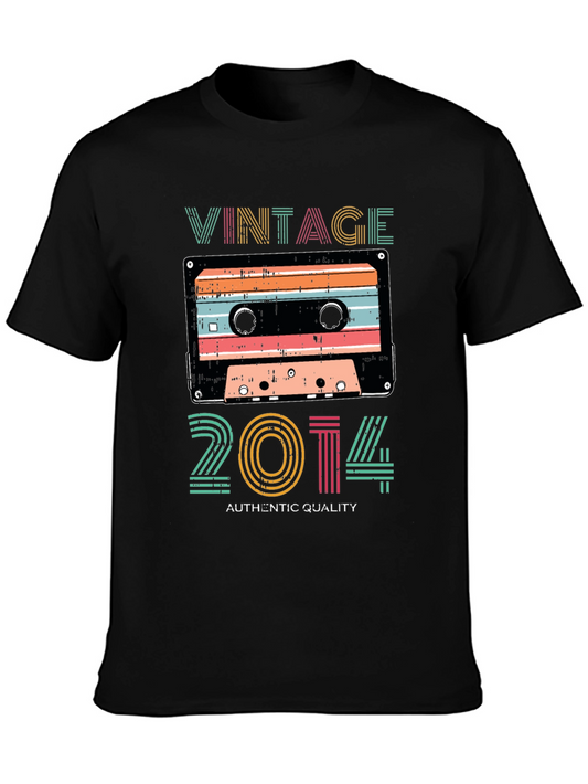 Vintage 2014 Cassette Tape Graphic Tee