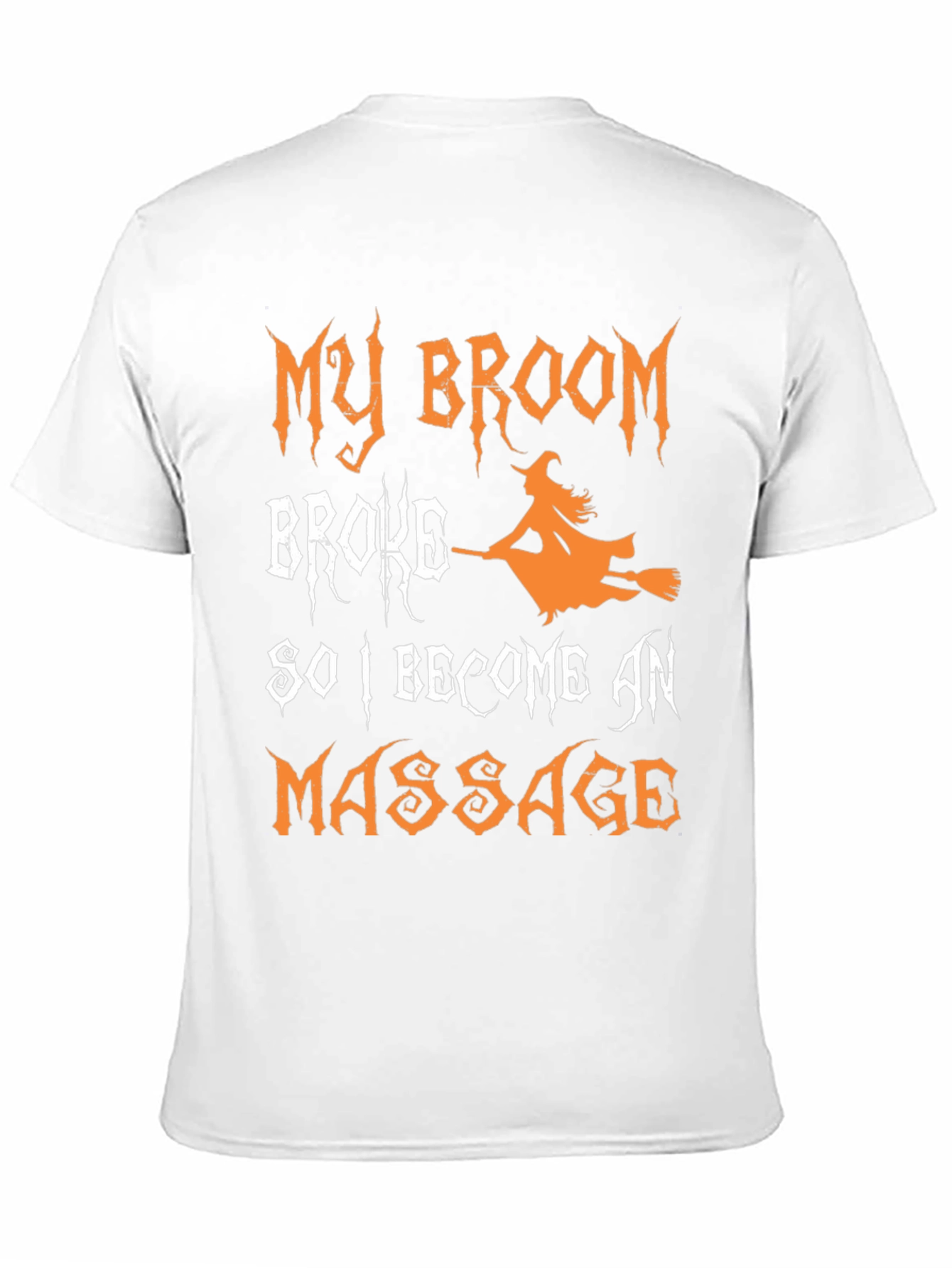 Funny Halloween Massage Therapist T-Shirt