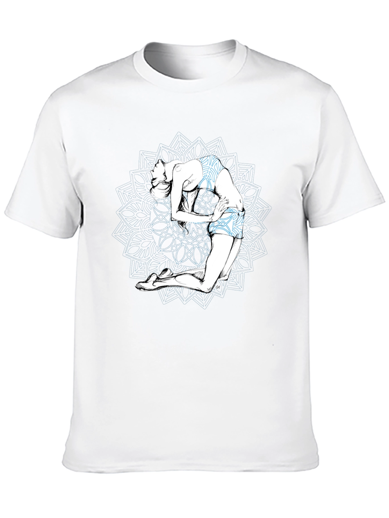 Yoga Pose Graphic Tee - Stylish Comfort