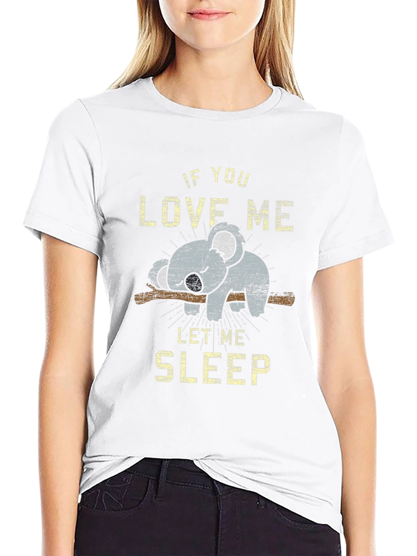 If You Love Me Let Me Sleep T-Shirt