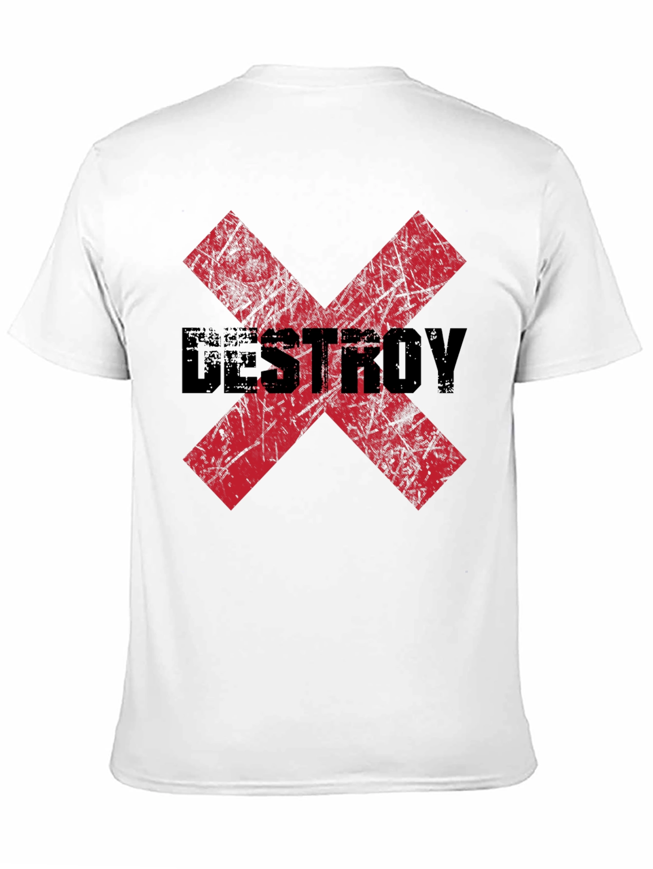 Destroy X Graphic Black T-Shirt