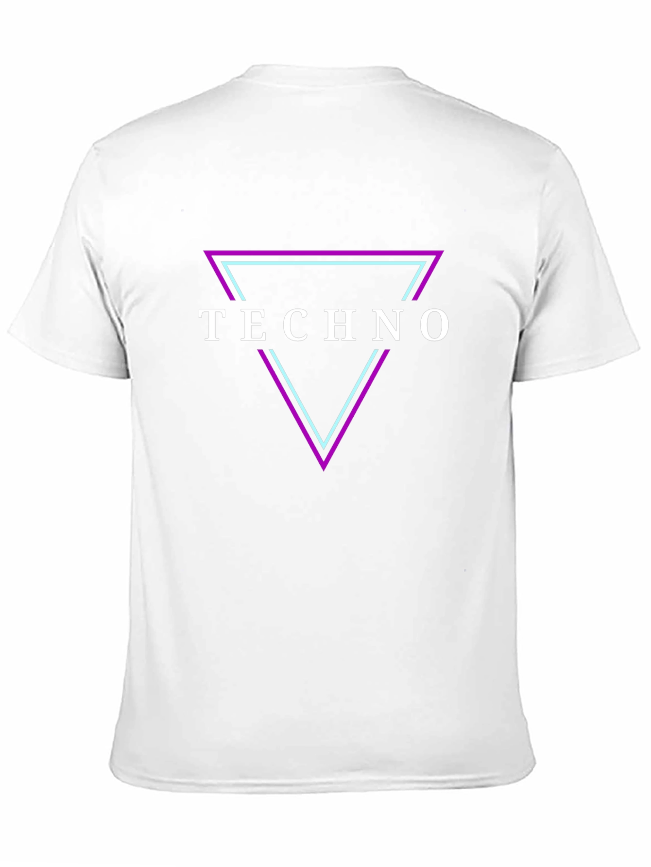Retro Techno Graphic T-Shirt - 80s Inspired Design