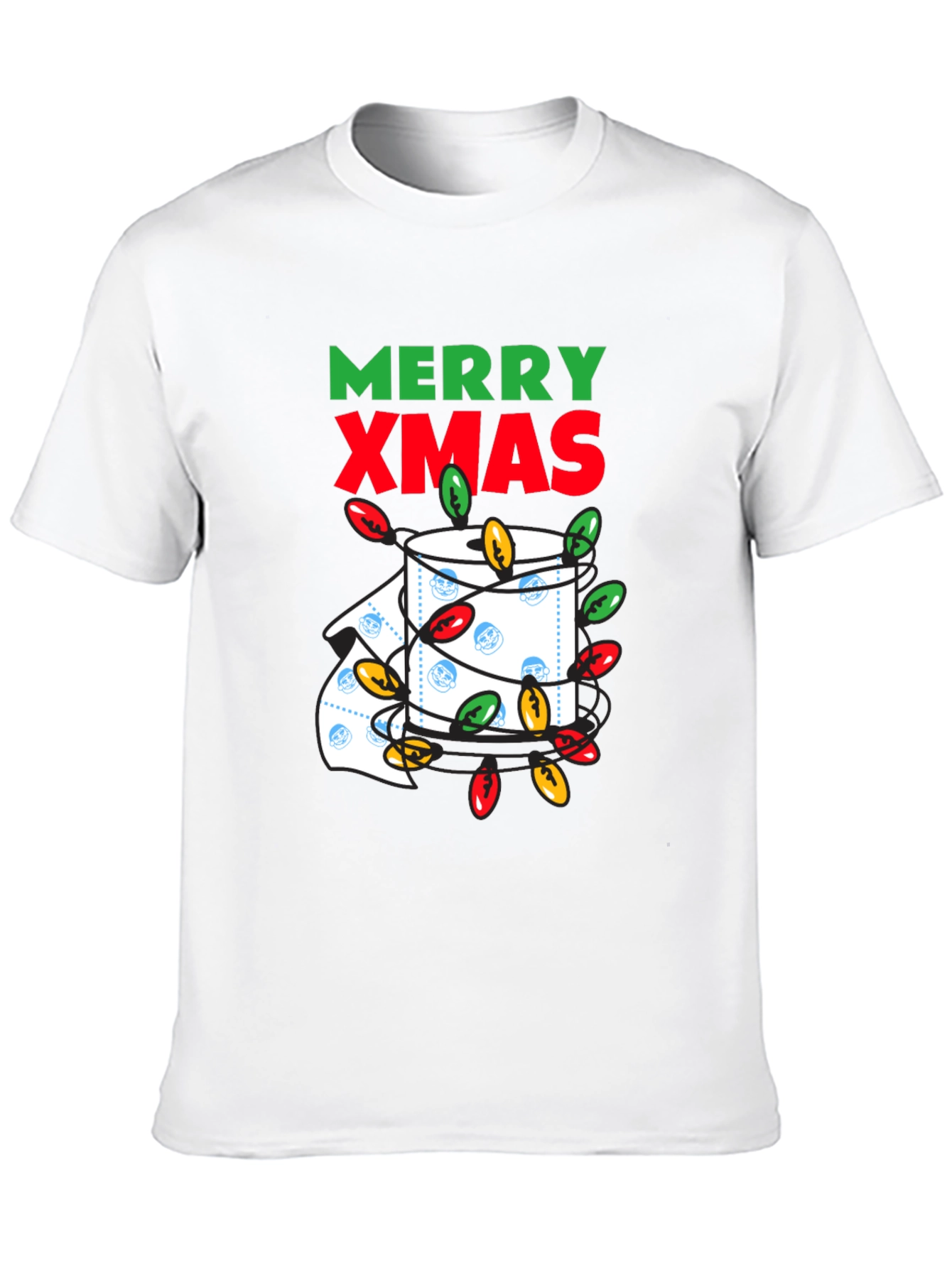 Merry Xmas Toilet Paper Roll Christmas T-Shirt