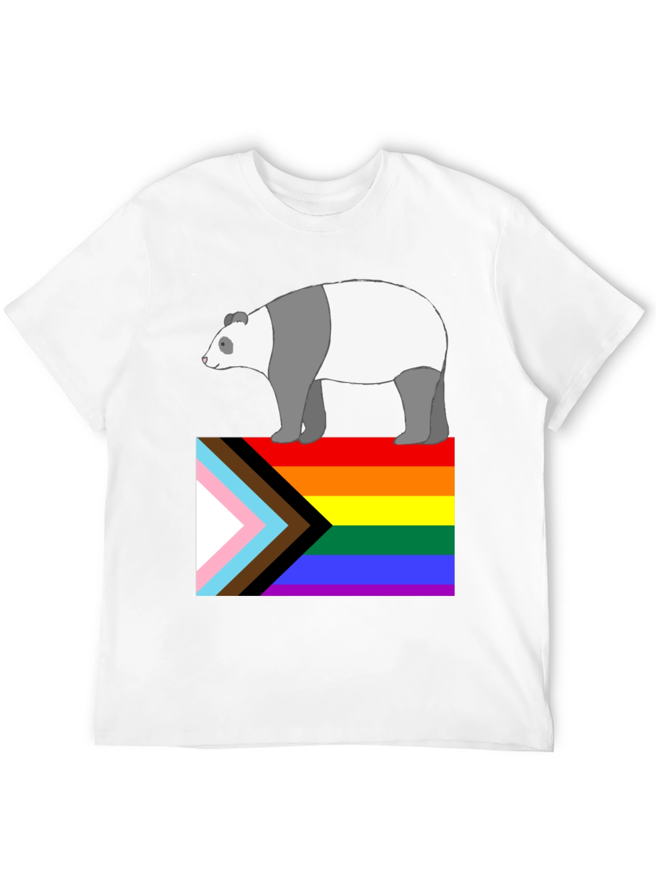 Pride Panda Graphic T-Shirt