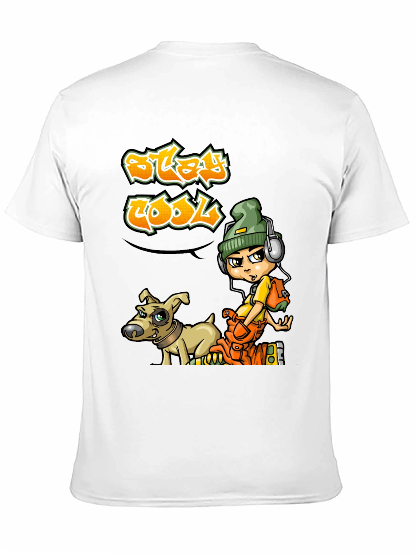 Stay Cool Graphic Print T-Shirt