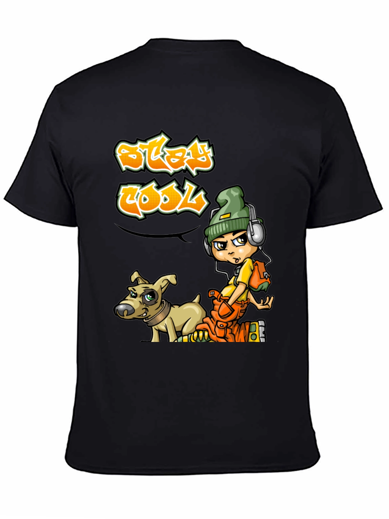Stay Cool Graphic Print T-Shirt