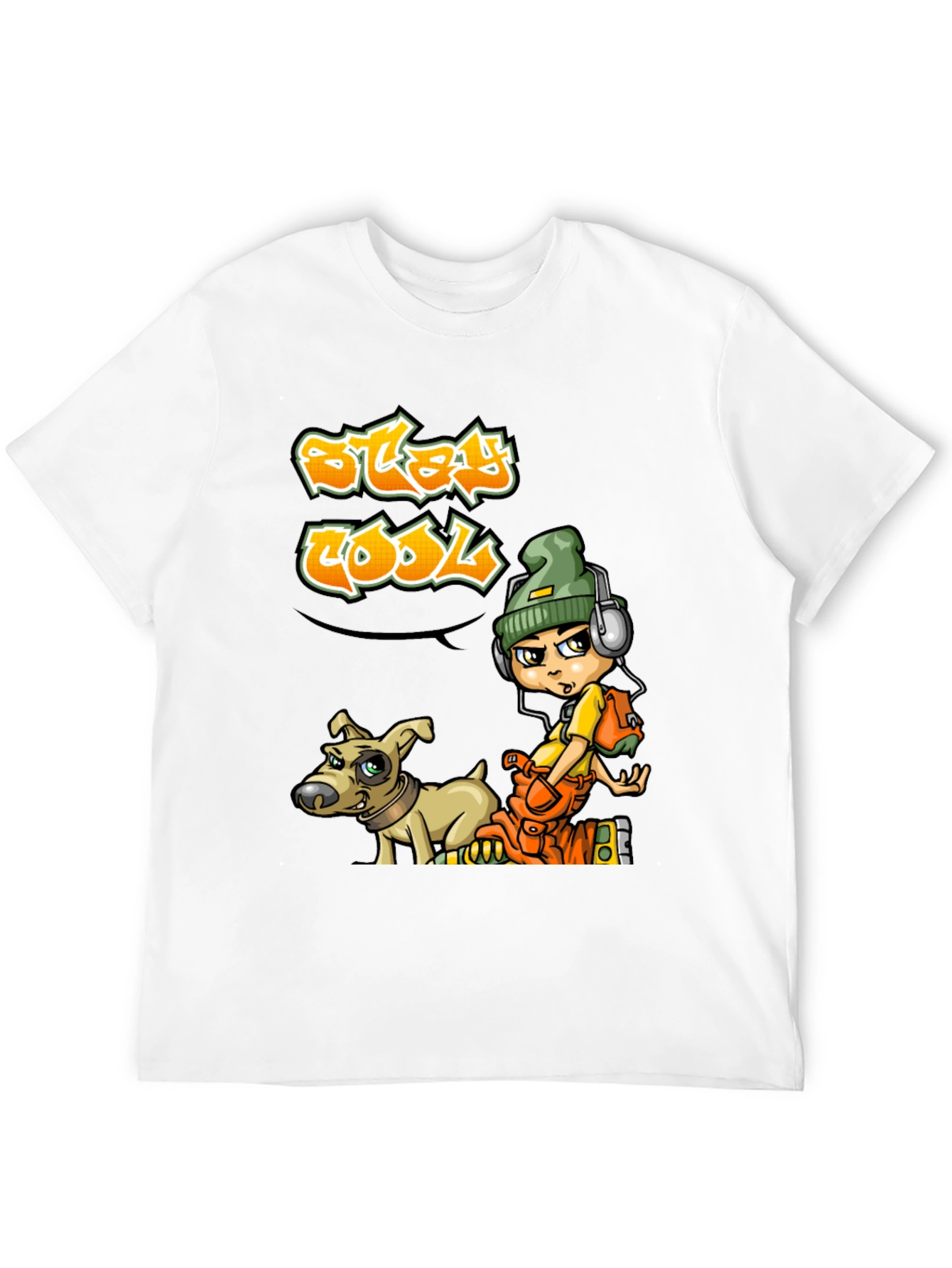 Stay Cool Graphic Print T-Shirt