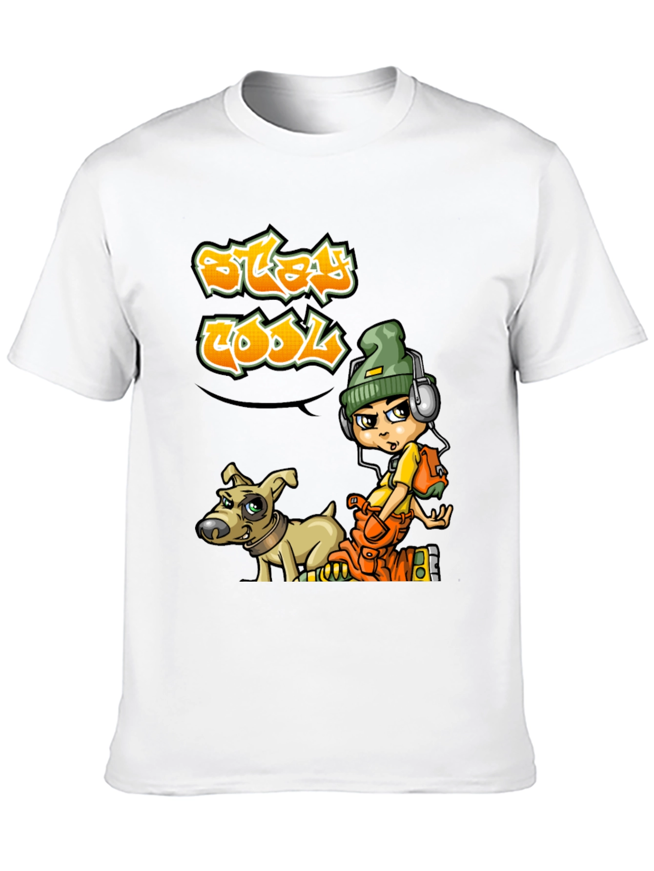 Stay Cool Graphic Print T-Shirt