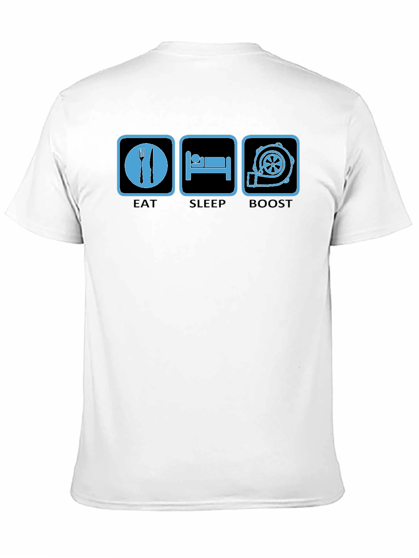 Eat Sleep Boost T-Shirt - Car Enthusiast Tee
