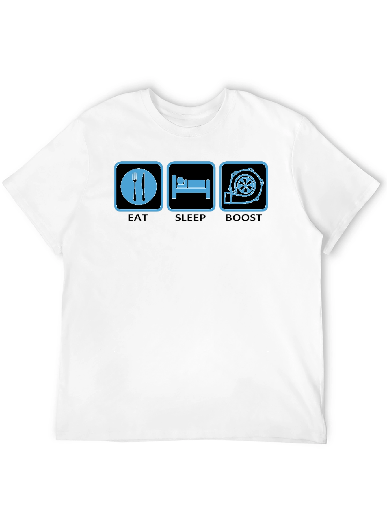 Eat Sleep Boost T-Shirt - Car Enthusiast Tee