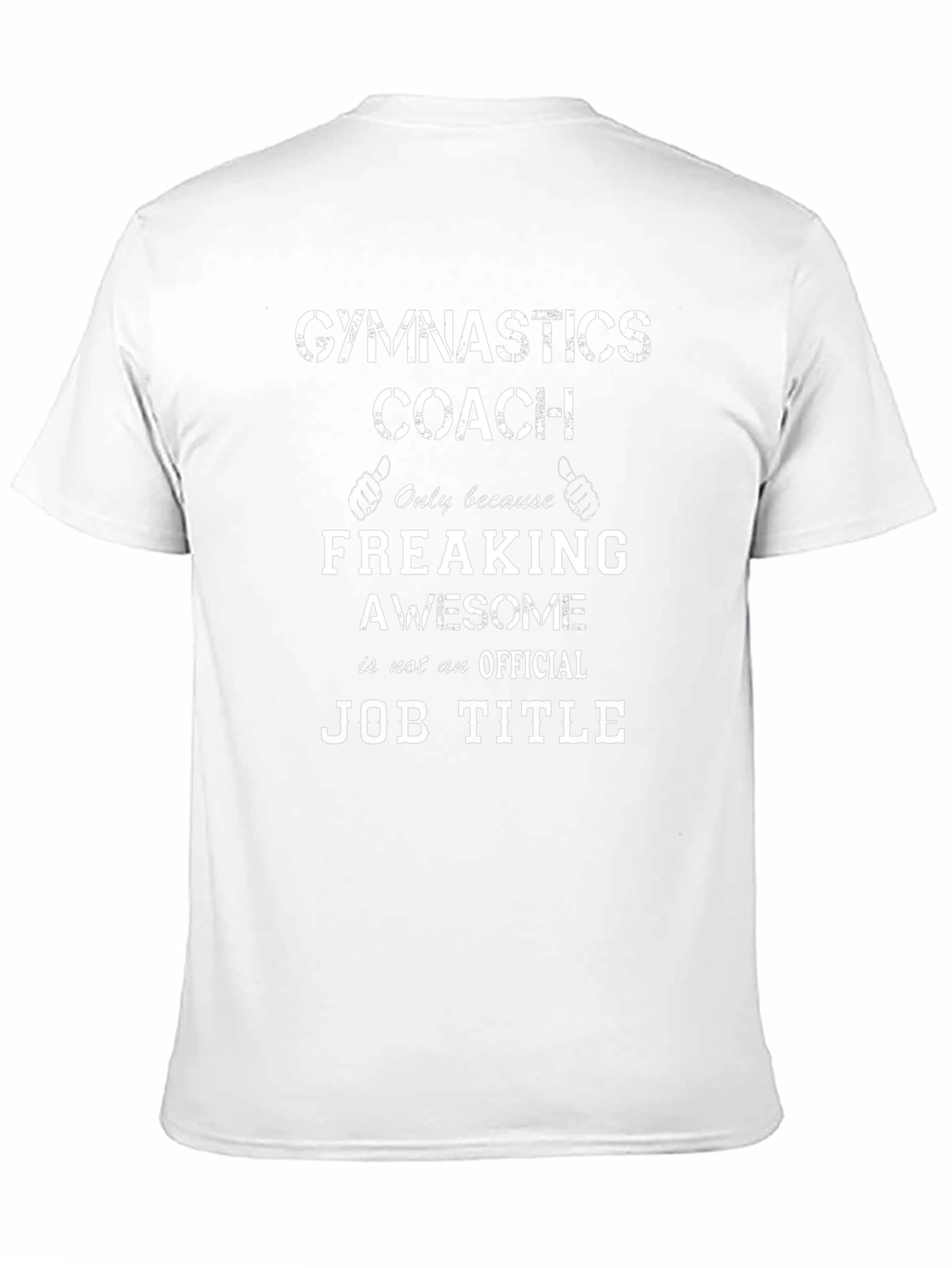 Gymnastics Coach Freaking Awesome Job Title T-Shirt