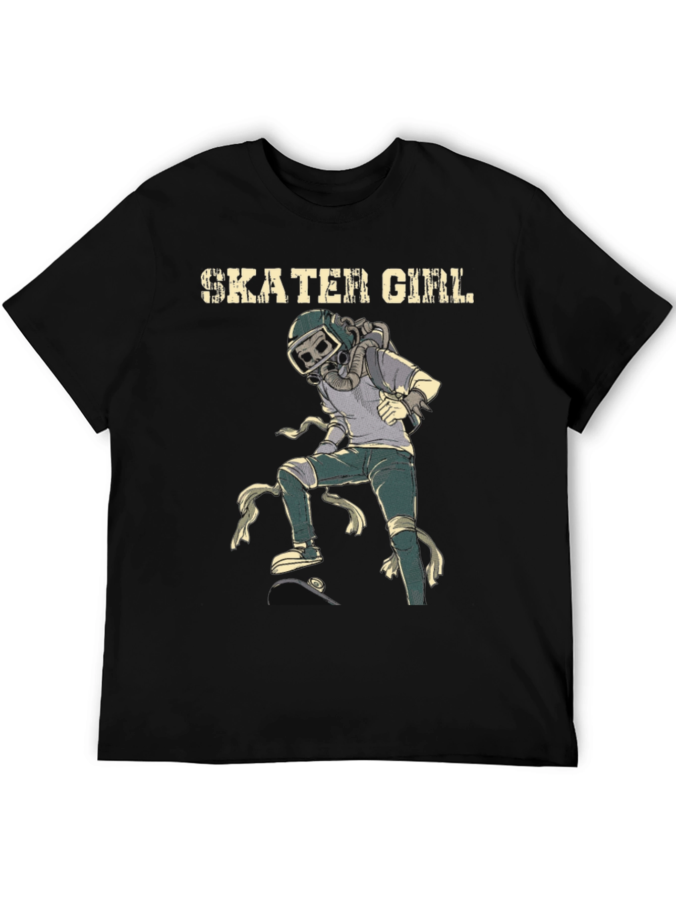 Skater Girl T-Shirt: Unique Graphic Tee