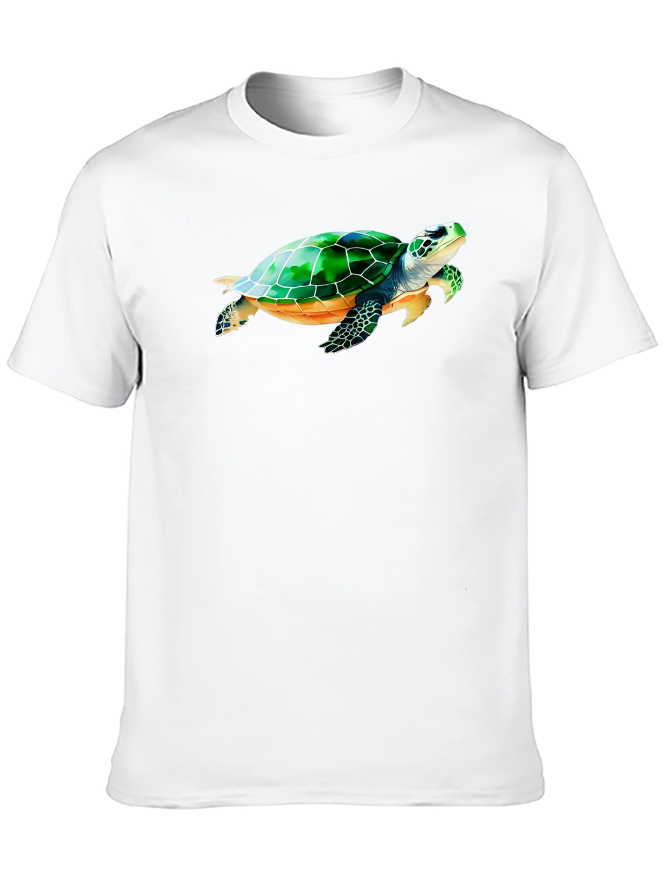 Sea Turtle Graphic Black T-Shirt