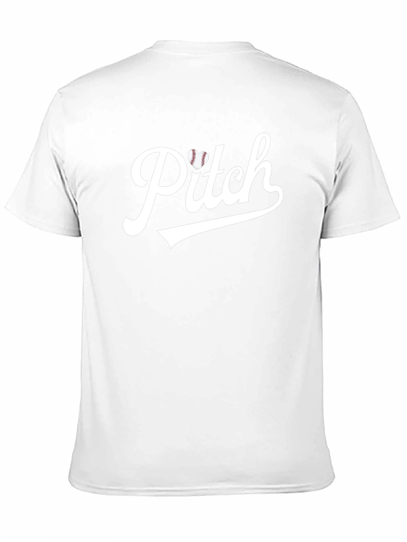 Baseball Pitch Graphic Tee - Sporty Casual